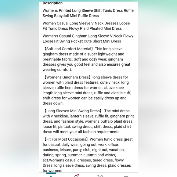 Gingham Mini Dress - Picture 12 of 17